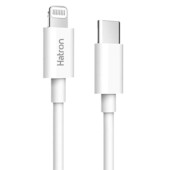 کابل شارژ USB-C به لایتنینگ هترون مدل MFI HC365i طول 1متر